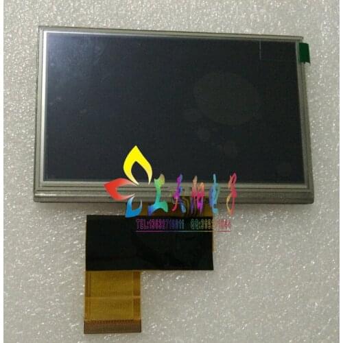 Original 4.3 inch LCD screen ZBH043GT-12 V2 display with touch screen