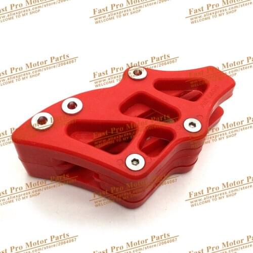 Plastic Rear Chian Guide Guard For CRF125 05-07 CRF250R 07-16 450X 05-07 Off Road Motorcycle Motocross Dirt bike MX