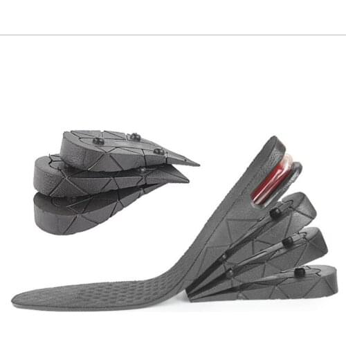 High Quality Foot Pads 3-9cm Height Increase Insole Cushion Height Lift Adjustable Cut Shoe Heel Insert Taller Unisex