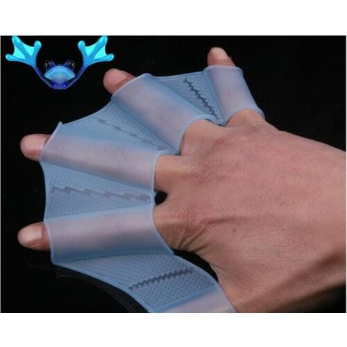 Swimming Hand Flippers Hand injection webbed gloves Professional Silicone Webbed Hands Palms