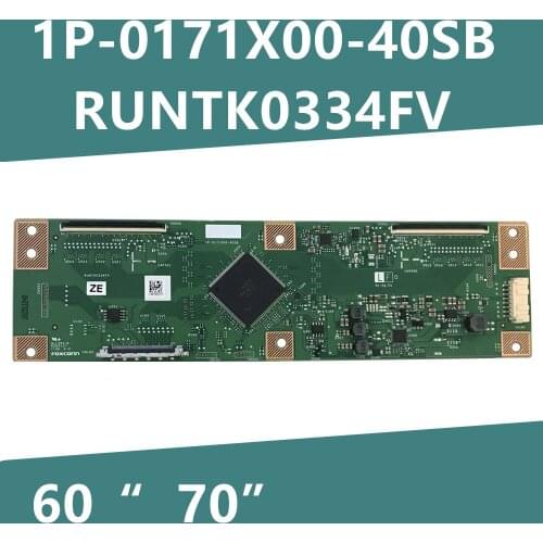 RUNTK0334FV YP 1P-0171X00-40SB Original logic board T-COM suitable for 60-inch 70-inch TV Good test delivery