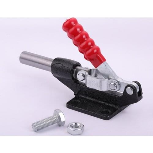 High Quality Metal Processing Stainless Steel Fixture Horizontal Switching Clamp Quick Clip Fixing Clamp Hand Tool GH-304-EM