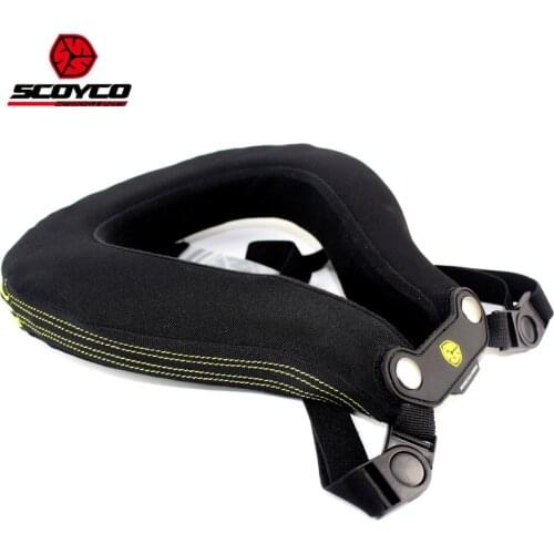 SCOYCO Motorcycle Off-road Riding Neck Guard Motorsport Motocross MX Racing Neck Protect Karting Equipment Protective Gears