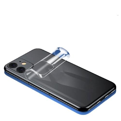 2PCS Back Cover Hydrogel Film for IPhone 12 Anti-scratches Self-healing Protector Film for IPhone 11 Pro Max Front and Back Film