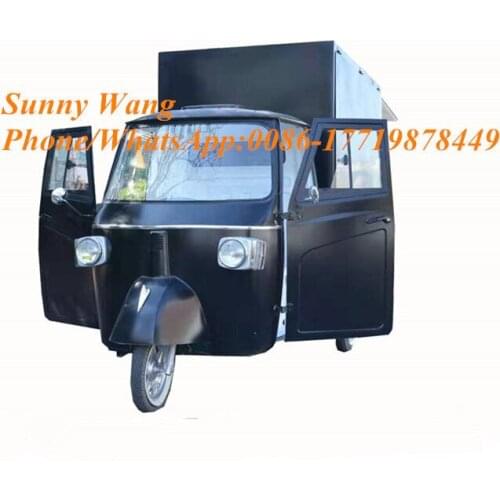 2020 New Piaggio Food Truck Fashion Truck Piaggio Ape mobile retail truck for sale
