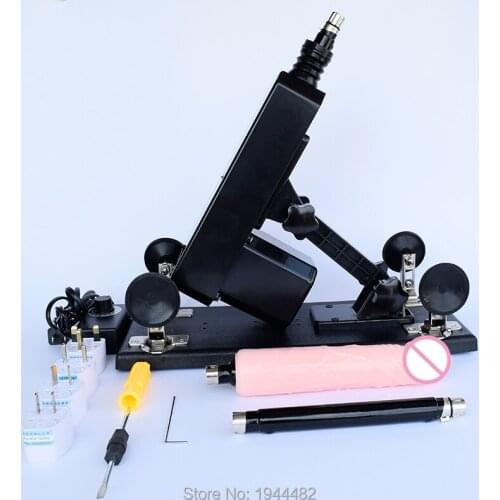 Automatic Sex Machine Gun/Cannon with Big Dildo Sex Furniture Masturbation Machine For Female/Male Move Speed 0-450 /minutes