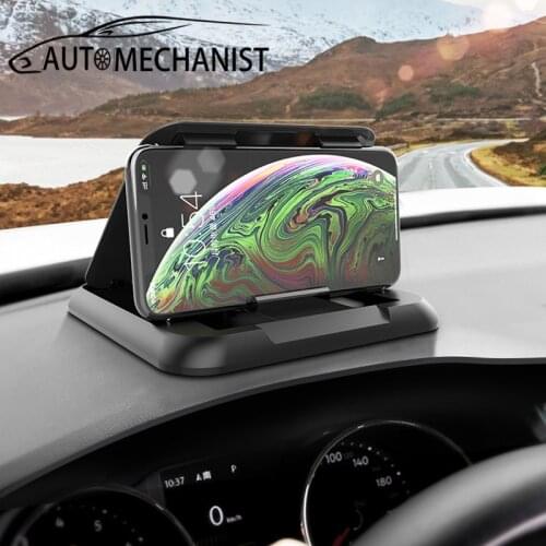 Dashboard Car Phone Holder Universal Phone Holder Mount For Car Mobile Phone Clip Mount Bracket For Auto Anti Slip GPS Stand