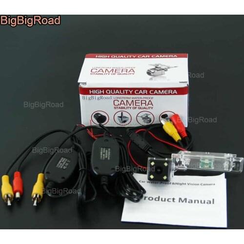 BigBigRoad For GEELY EMGRAND EC825 8 panda Englon SC6 King Kong Wireless Camera Car Rear View Reversing Camera Night Vision