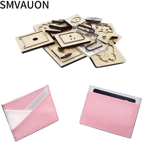 Wooden Die Cutting Diy 2021 Classic Handmade easy Card bag coin purse Dies Fille Scrapbooking Suitable For Die-cutting Machines
