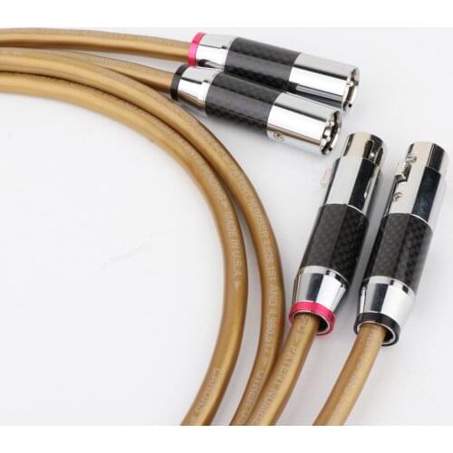 ATAUDIO Cardas 5C Copper HIFI XLR Cable Pure OCC HIFI Dual XLR Male to Female Interconnect Cable