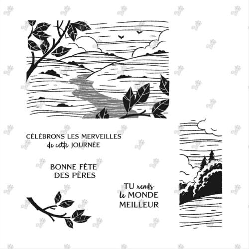 Creek Bird Branch Flower Spring Metal Cutting Die And Stamps Scrapbooking DIY Decoration Craft Embossing Stencil