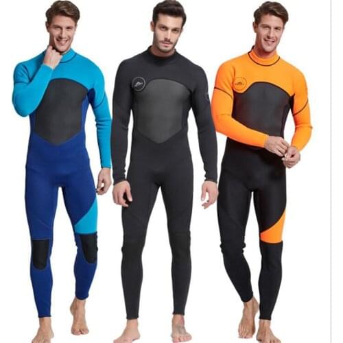 SBART 3MM Neoprene Scuba Diving suit Surfing Wetsuit Men Warm Full Body Spearfishing Wetsuit For Triathlon Kitesurfing Jumpsuit