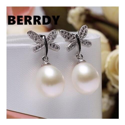 HOT PROMOTION Freshwater Pearl Earrings Earrings Fashion Pearl Jewelry Unique Designed Jewellery for Lady Female