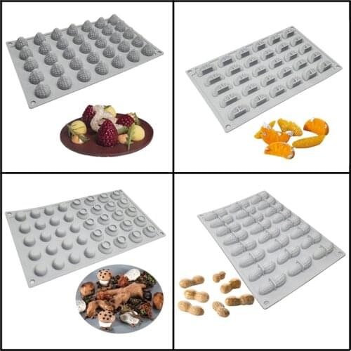 SHENHONG Silicone Cake Molds 5 Types Dessert Placing Decoration Mould Fondant Model Pastry Baking Lace Mat Kitchen Bakeware