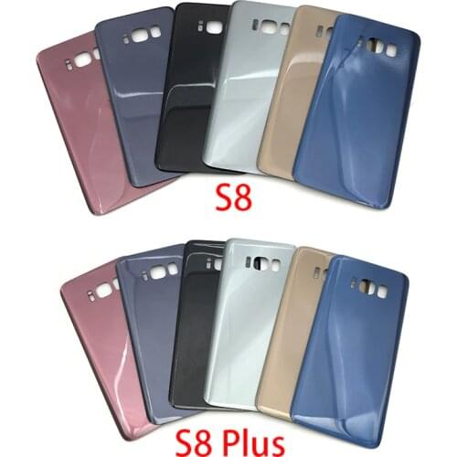 Replacement Glass Battery Back Cover Case For Samsung Galaxy S8 S8 Plus G9500 G9550