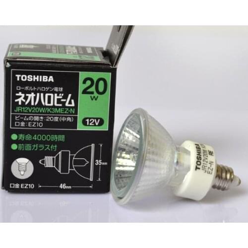 TOSHIBA JR12V20W/K3MEZ-N JR12V20W/K3M EZ-N EZ10 lamp,12V 20W 20D JR 12V20W/K3M EZ-N bulb