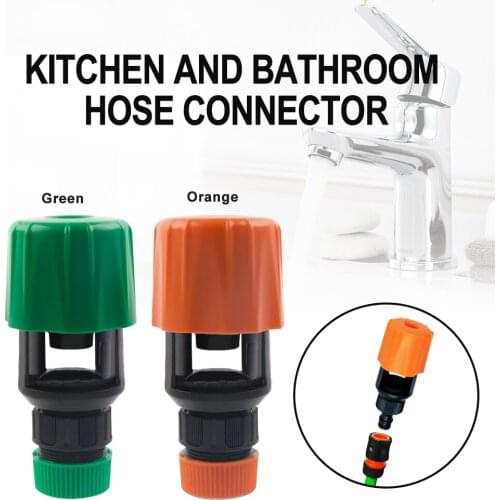 Universal Kitchen Tap Pipe Hose Connector Adapter Fitting Quick Garden Connectors Mixer for Garden Accessories