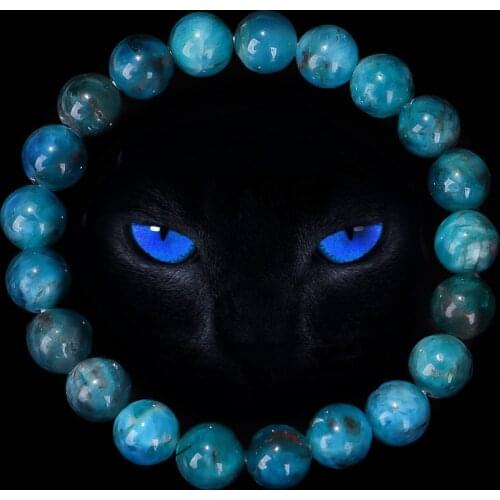 Handmade Gorgeous Blue Tiger Eye Bracelets for Men Women Natural Tiger Eye Stone Beads Bracelet Buddha Bracelets Unisex