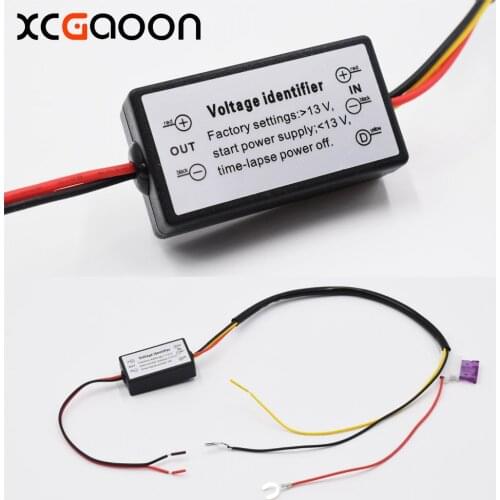 XCGaoon DRL Controller Auto Car LED Daytime Running Light Relay Harness Dimmer On/Off DC12-18V Fog Light Driver Indicator