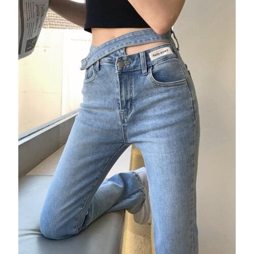 ZCSMLL Womens High Jeans