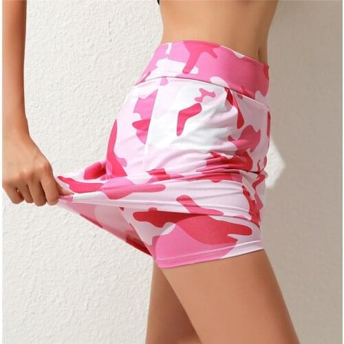 Women Camouflage Skirt Shorts High Waist Jogger Short Pant Sports Fitness Short Sexy Summer Casual Printed Skirt Laides Clothing