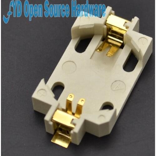 10pcs CR2032 coin cell battery holder base
