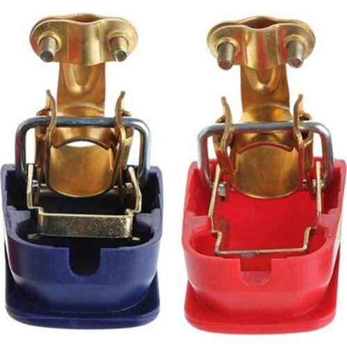 60% Dropshipping!2Pcs/Set Universal 12V Car Caravan Boat Quick Release Battery Terminals Clamps