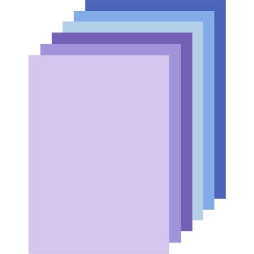 Color Shades Smooth Cardstock Paper Card A4 250gsm Paper DIY Scrapbooking paper pack craft Background pad