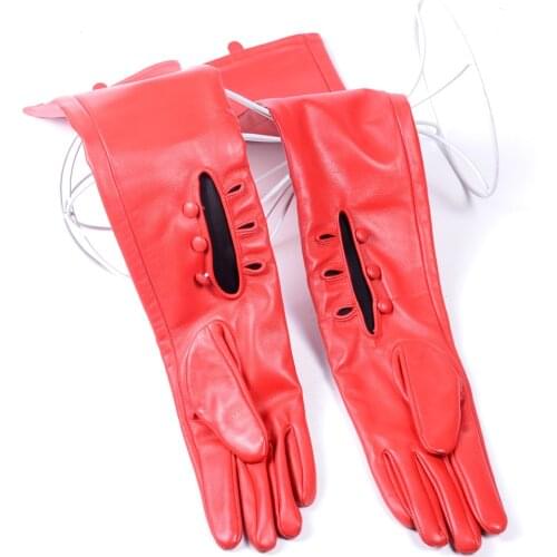 FINILUO Women's Leather Gloves