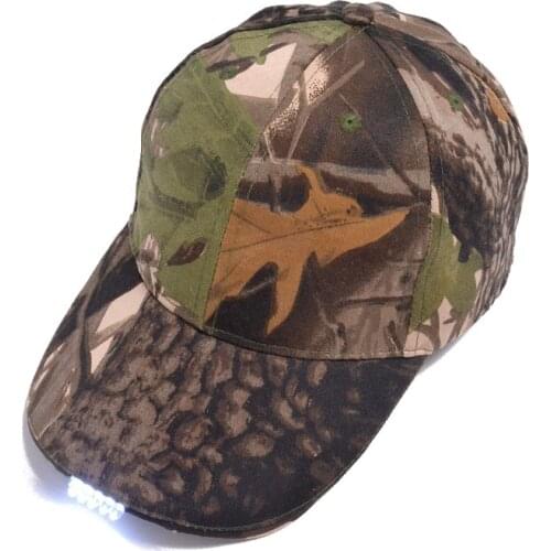 High Quality 5 LED Flashlight Cap Fishing Hat Hiking Caps Night Walking Cycling Hunting Fishing Hats Sport Baseball Caps