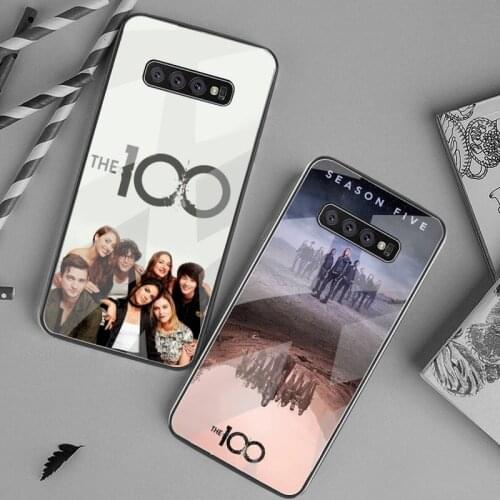Hot TV The Hundred The 100 Phone Case Tempered Glass For Samsung S20 Plus S7 S8 S9 S10 Plus Note 8 9 10 Plus
