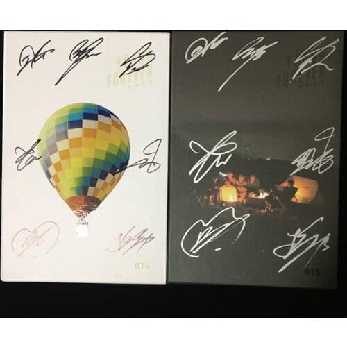 Group Autographed Signed Albums Young Forever COLLECTION GIFTS 072021B