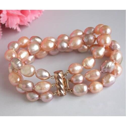 HAI YING WEI YE Pink Bracelets