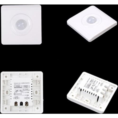 110V 220V PIR Infrared Motion Sensor Switch Automatic Module Light On Off Switch LED light Body Induction Light Control Switch