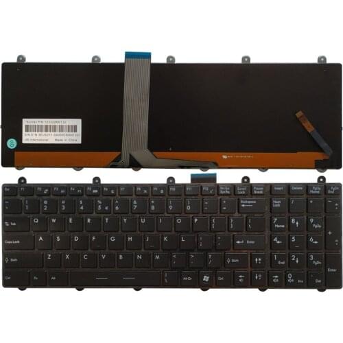 US laptop keyboard for MSI GP60 GP70 CR70 CR61 CX61 CX70 CR60 GE70 GE60 GT60 GT70 GX60 GX70 0NC 0ND 0NE 2OC Full color backlight