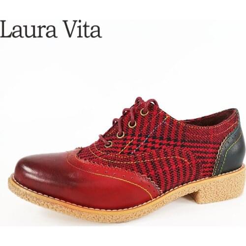 LAURA VITA Women's Oxfords