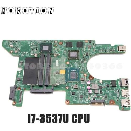NOKOTION FJ7H9 0FJ7H9 11289-1 Mainboard for Dell Inspiron 14z 5423 Laptop Motherboard I7-3537U CPU HD7550M gpu