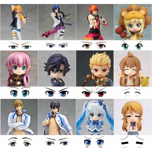 Cute Cartoon Eyes Anime Figurine Dolls Eye Water Stickers For DIY Doll Accessories 57BF