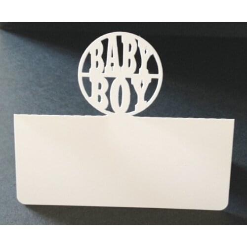 Baby boy Place Cards, Holiday, Wedding bridal baby shower Dinner Party, Seating Reception, Escort table number name card