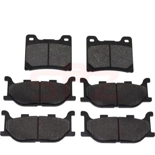 Motorcycle Front and Rear Brake Pads for YAMAHA XV 1100 XV1100 Virago 1999 XVS 1100 XVS1100 Drag Star Dragstar Classic 1999-2006