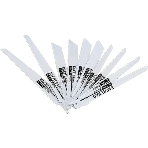 Reciprocating Saw Blades, Saw Blades, 10 Pack, Saw Blade Set, Saw Blades Metal, Saw Blades Wood, Metal Saw Blades