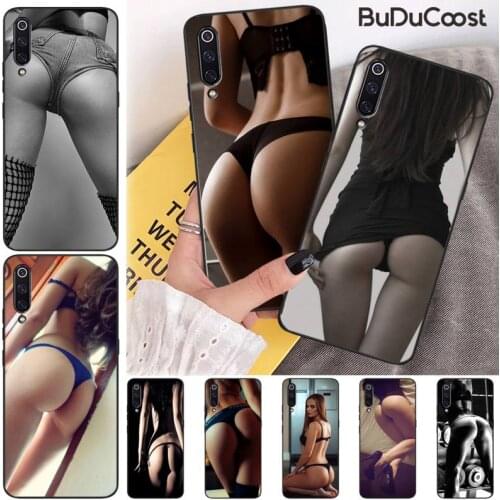 Sexy girl with beautiful buttocks Soft Rubber Phone Cover For Xiaomi Mi 9 9T CC9 CC9E 8 SE Pro A2 Lite 6X 5 A3 A1 Max Mix 2 3