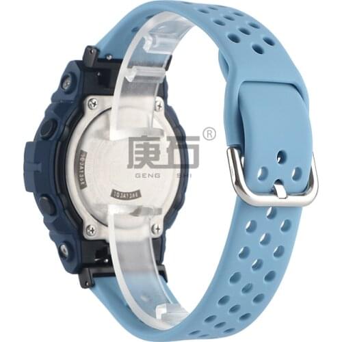 Gengshi Silicone WatchBand Strap For GBA-800- GBD-800 GMA-B800 GM-6900