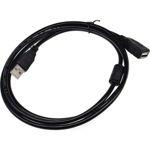 USB 2.0 Male to Female USB Cable 1.5m Extender Cord Wire Super Speed Data Sync Extension Cable For PC Laptop Keyboard