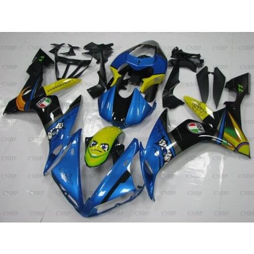 YZFR1 2004 - 2006 Body Kits YZFR1 2006 Fairing YZFR1 2006 Blue Black Shark Body Kits