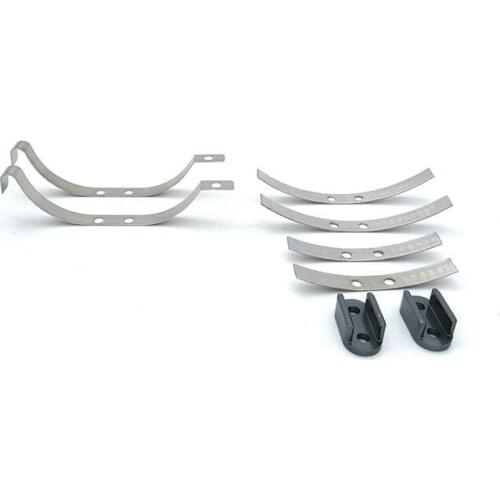 2 Pair Steel Shock Absorber Leaf Springs Suspension for WPL D12 B14 B24 B16 B36 RC Truck Car Upgrade Parts Accessories