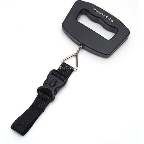 200pcs Pocket Scales 50kg/10g LCD Digital Hanging Scales Electronic Hook Weight Scale for Fishing