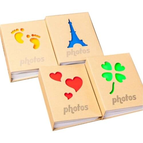 100 Pockets 4x6 Inch Photo Album Picture Storage ame For Kids Children Scrapbooking Pictures Case Gift