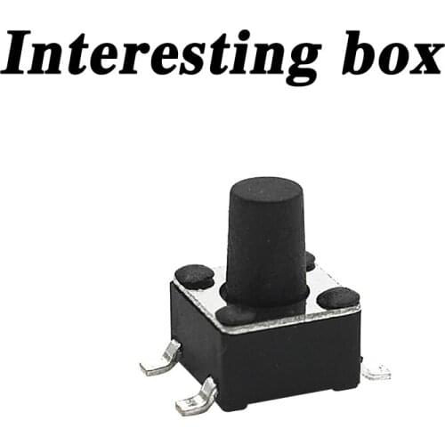 Free shipping TS-C015 4.5*4.5*6.0 vertical four-leg high temperature resistant micro-button DIY handmade accessories