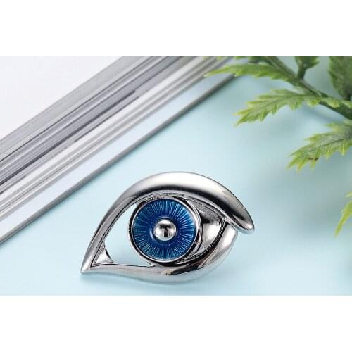 Eye Charm Brooch Metal Eye of Providence Pin Doctor Nurse Ophthalmologist Therapist Medical Jewellery Women Valentines Day Gift